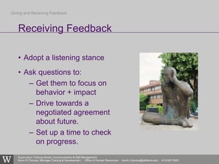 Listening and Giving & Receiving Feedback | PPTX
