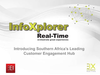 Introducing Southern Africa’s Leading
Customer Engagement Hub
 