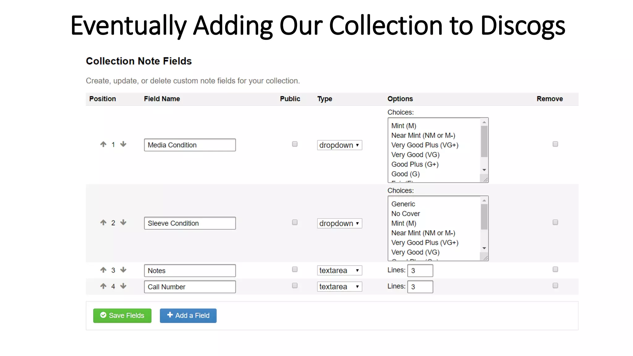 Eventually Adding Our Collection to Discogs
 