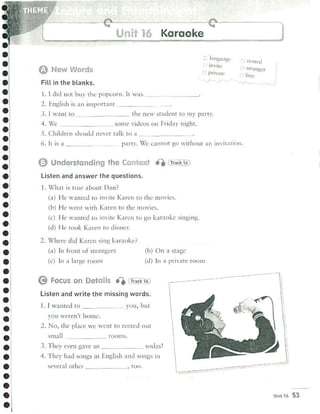 Listening practice through dictation 2 | PDF