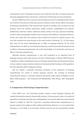 Listening research | PDF