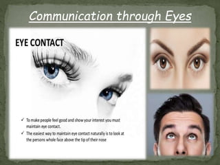 Communication through Eyes
 