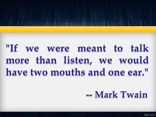 Listening Skill Development