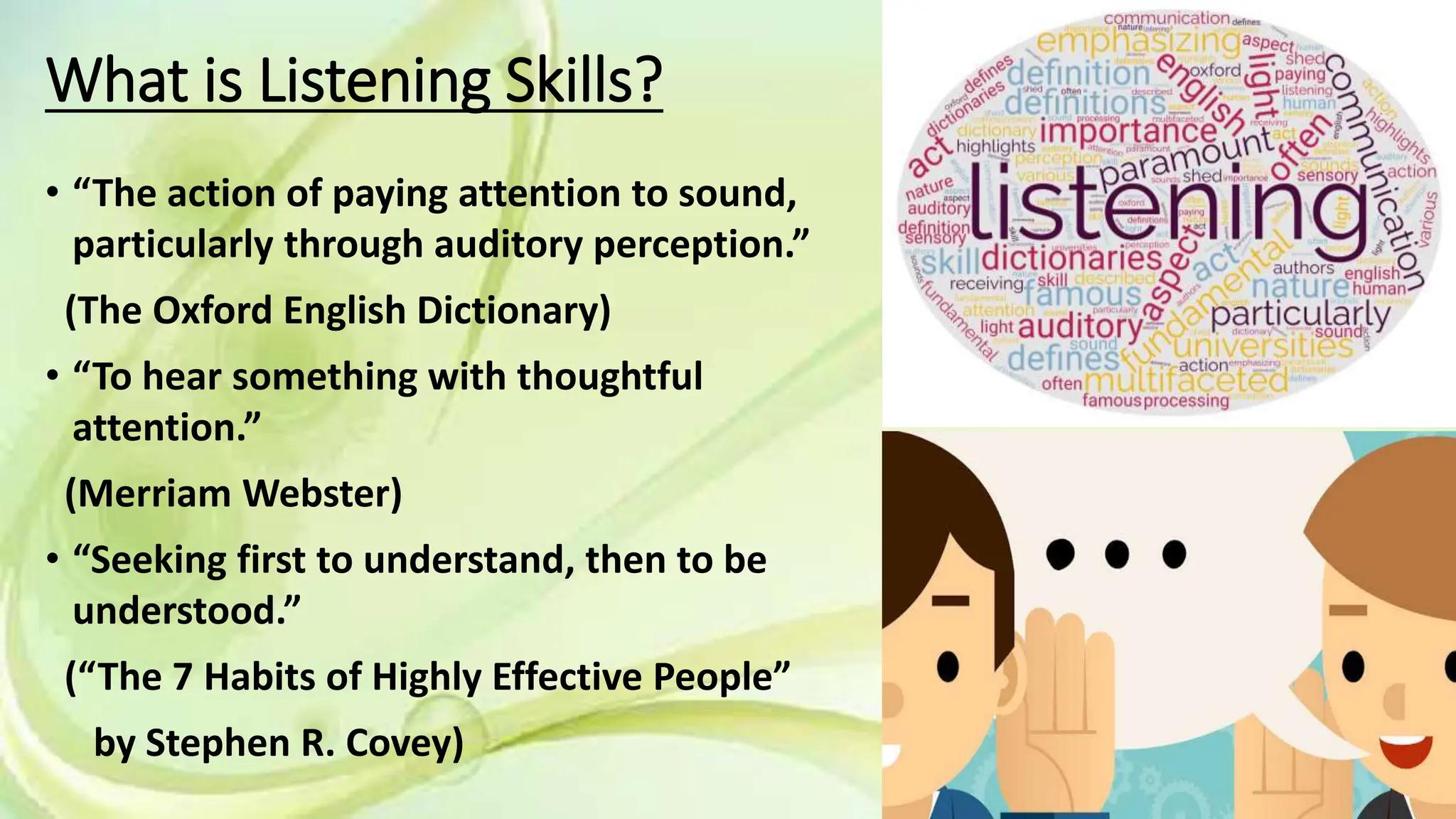 Listening Skills From the Story “The Boy Who Broke the Bank” by Ruskin ...