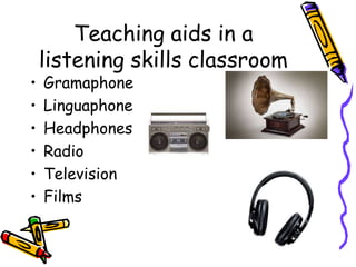 Listening skills..helpful for lesson plan in B.ed/M.ed, IELTS 