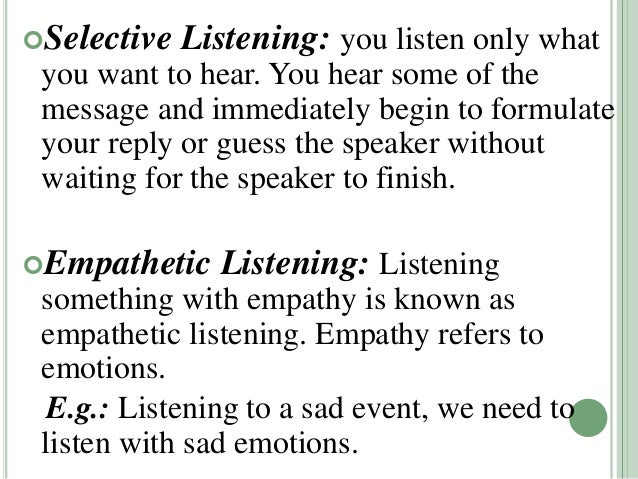 Selective Hearing Definition , What is selective hearing and how does ...