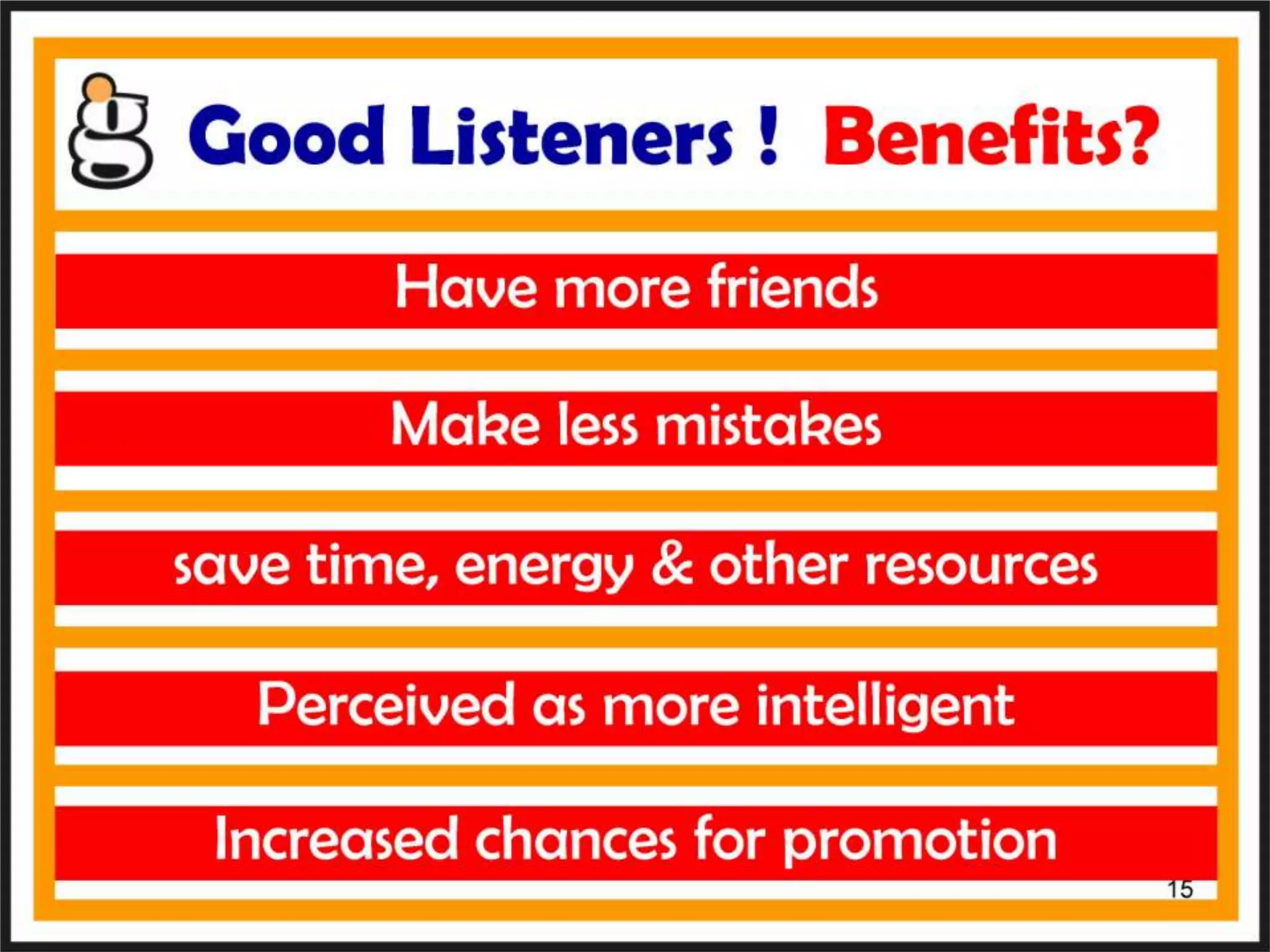 Listening skills 02 / 08