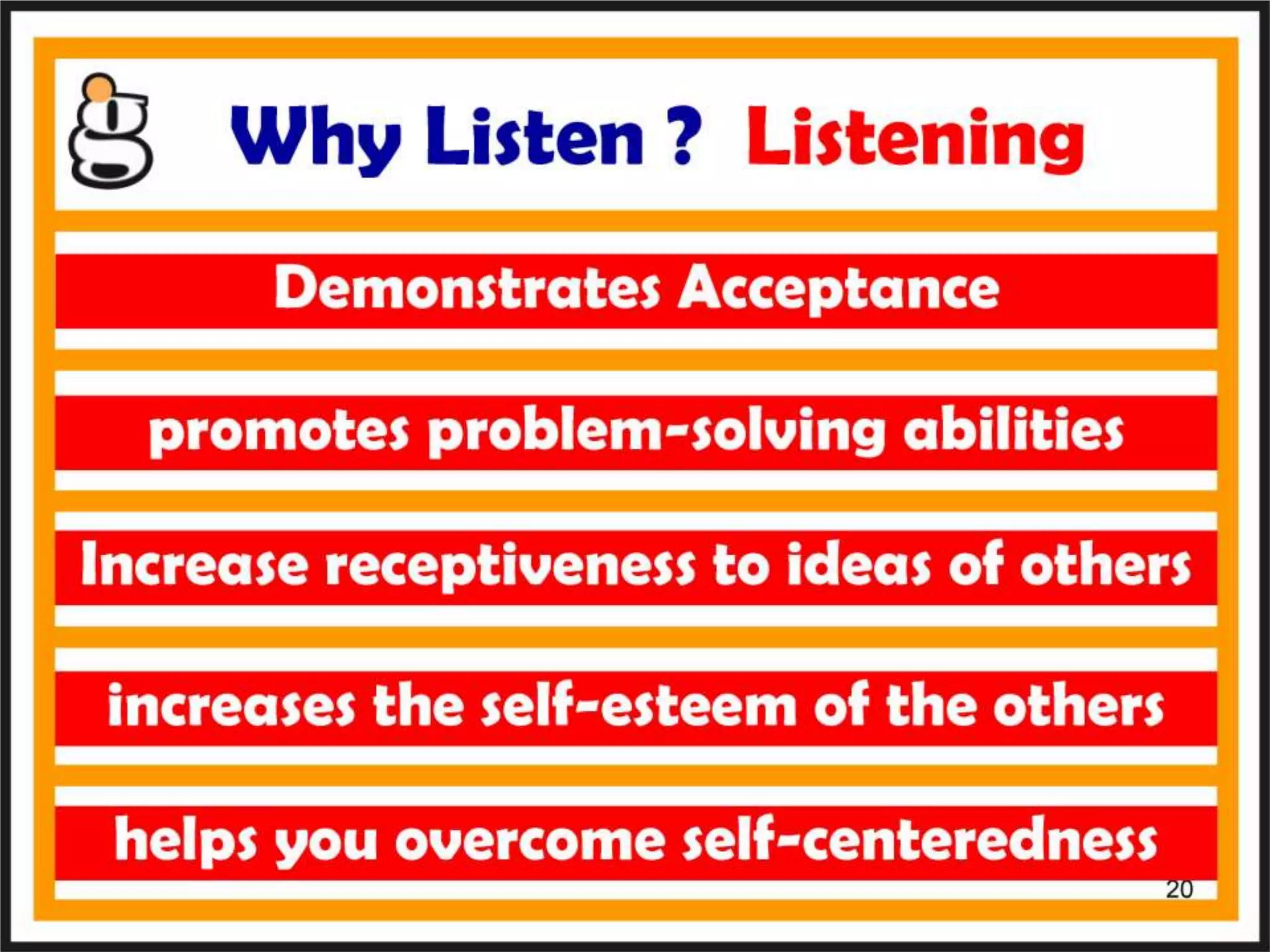 Listening skills 02 / 08