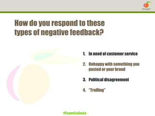 Listening to negative feedback | PPT