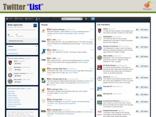 Twitter “List”

 
