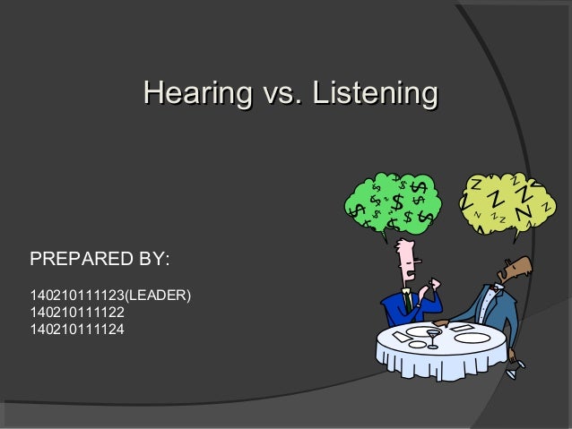 listening vs hearing difference listening vs hearing difference