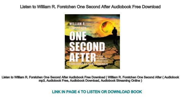 one second after free download Download audiobook of william r. Forstchen one second after mp3 free ….