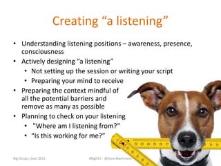 Types of Listening
• Informational Listening (Listening to learn)
• Critical Listening (Listening to evaluate and analyze)...
