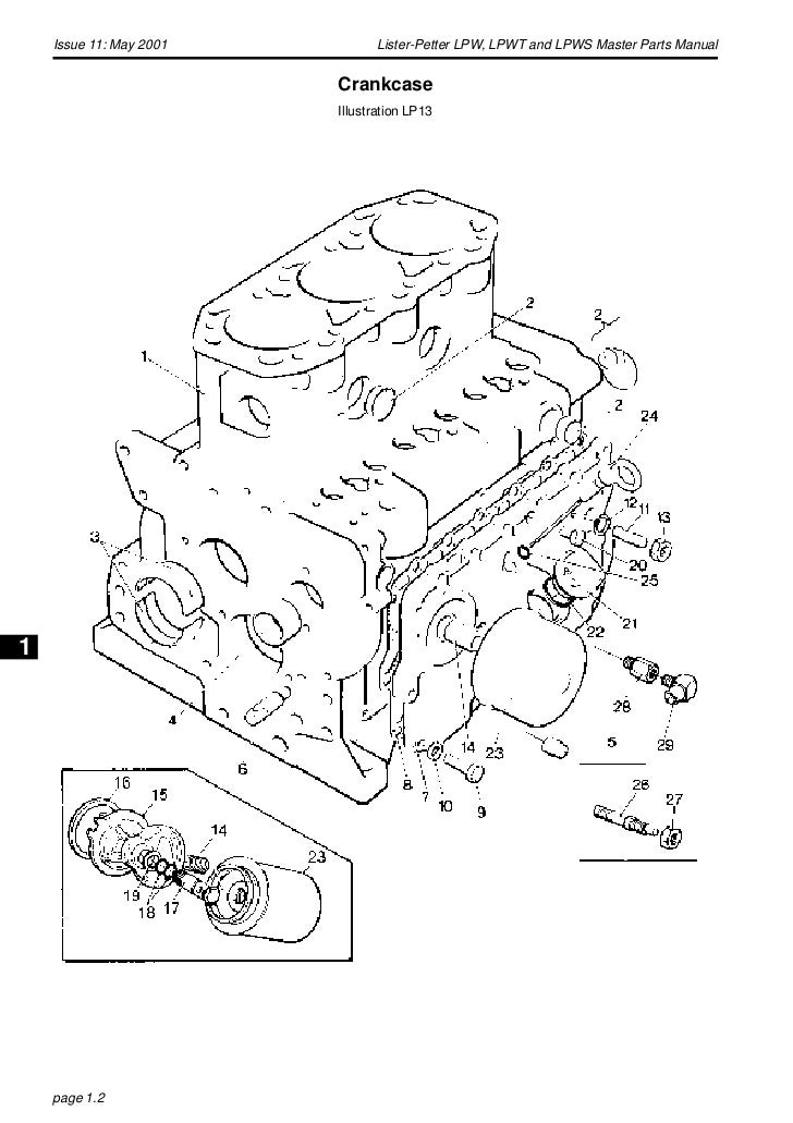 Lister Engine Diagram