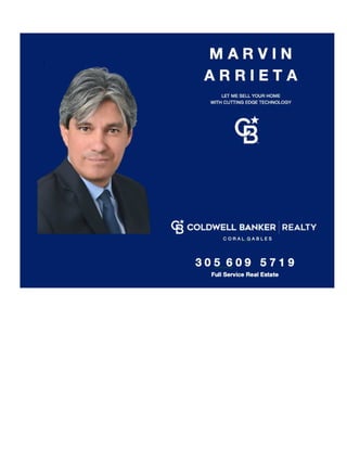 Listing Concierge Coldwell Banker Marvin Arrieta