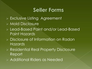 Listing Presentation