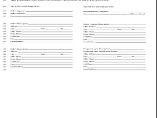 Listing Presentation