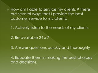 Listing Presentation