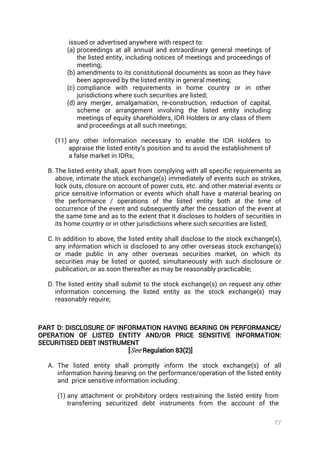 LODR Listing regulations 2015