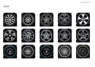 Listino in vigore dal 30/11/2015
Cerchi
cod. 787/ 646cod. 780Cod. RRGcod. 791Cod. RQW
Cod. 774Cod.612Cod. 678Cod. 756cod. R38
Cod. 52RCod. R15cod. R48cod. R43 / 25Rcod. 55R
33
 