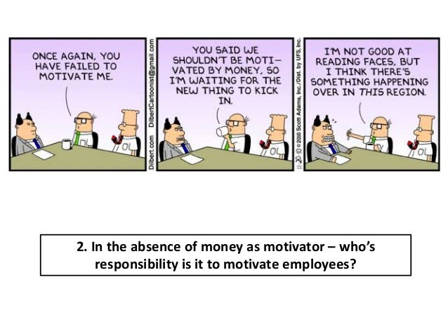 Is money an effective motivator at work