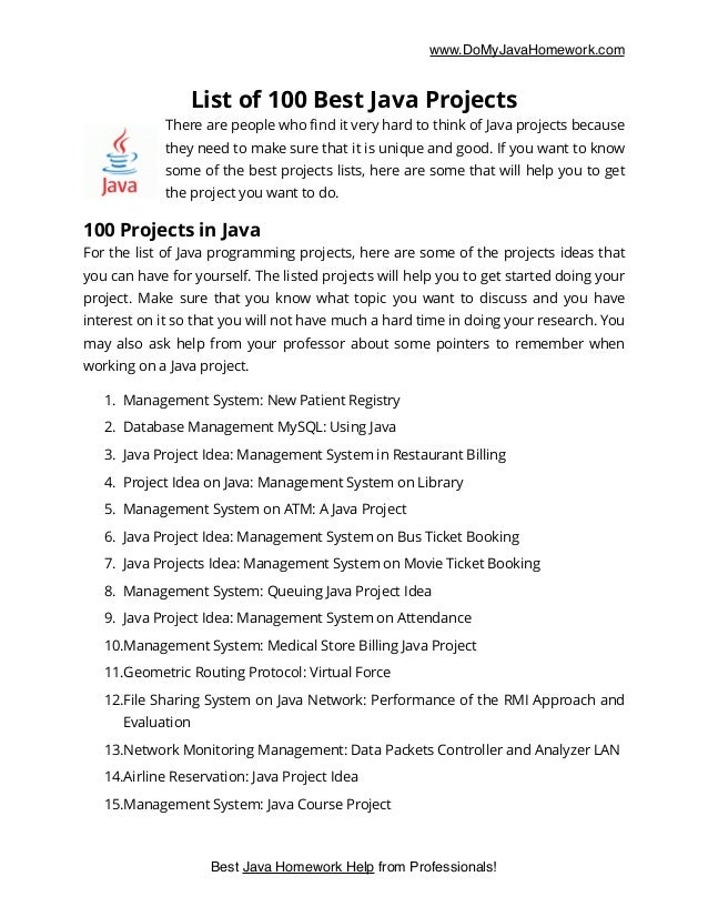 list of database management system projects