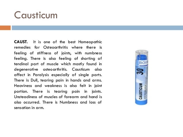List of 6 best homeopathic medicines for osteoarthritis List of 6 best homeopathic medicines for osteoarthritis
