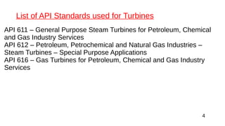 List of API standards for rotating equipment | PDF
