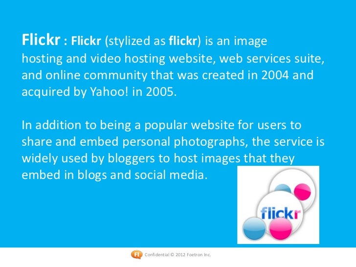 List of best photo sharing websites