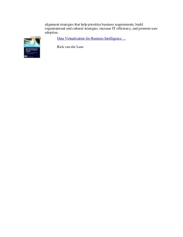 List Of Books To Read For Aspiring Business Intelligence