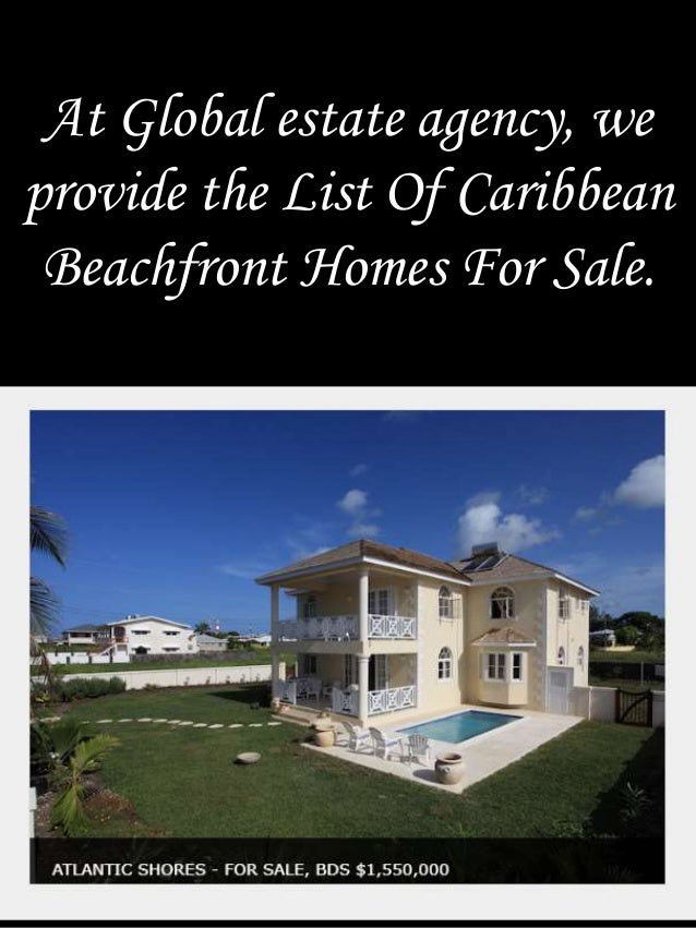 List Of Caribbean Beachfront Homes For Sale