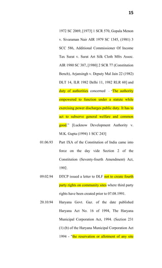 List of dates apartment owners act v1.8 | PDF