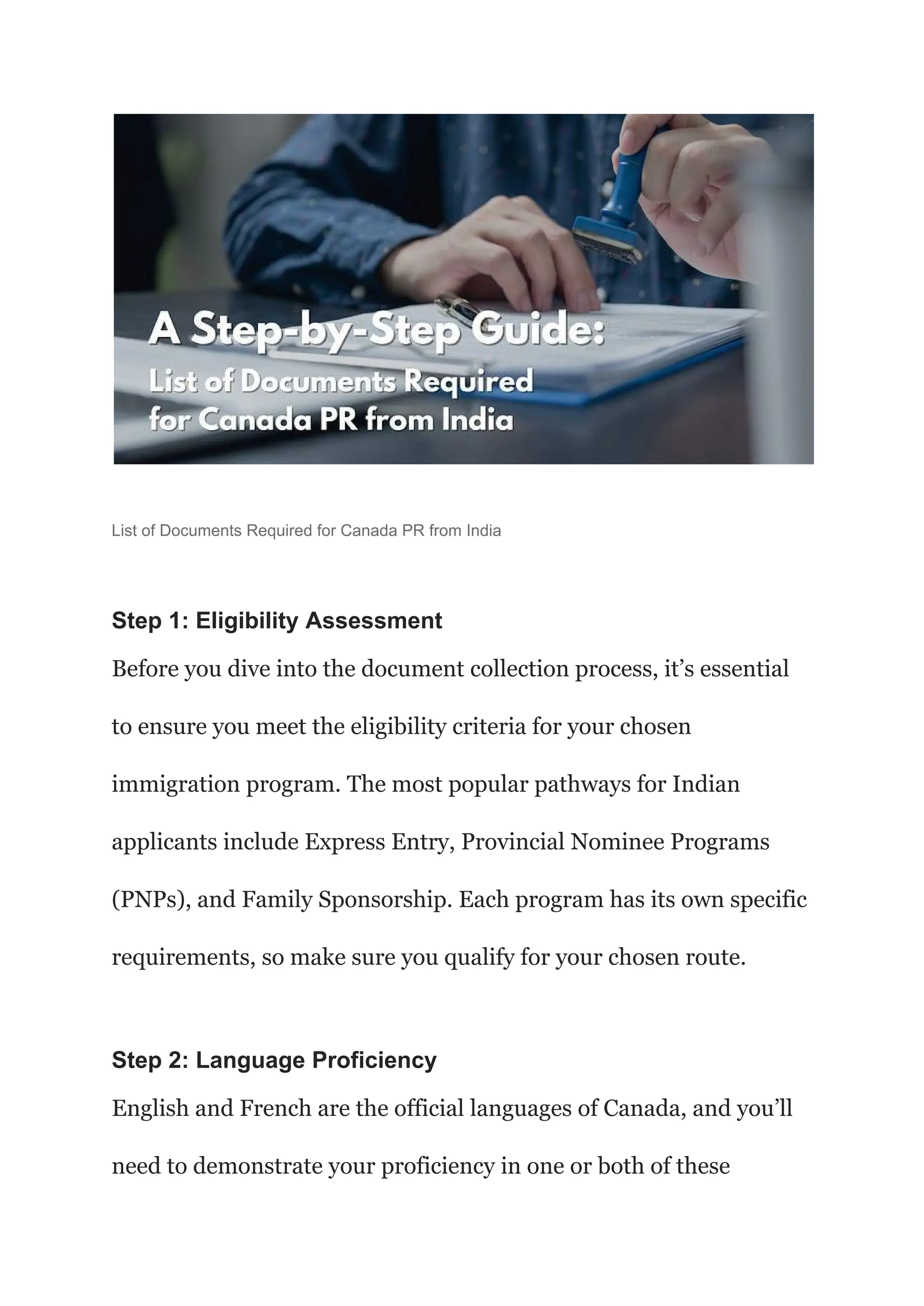 list-of-documents-required-for-canada-pr-from-india-step-by-step-guide-pdf