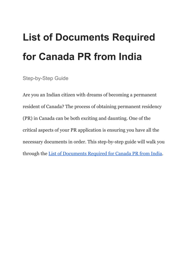 list-of-documents-required-for-canada-pr-from-india-step-by-step-guide-pdf
