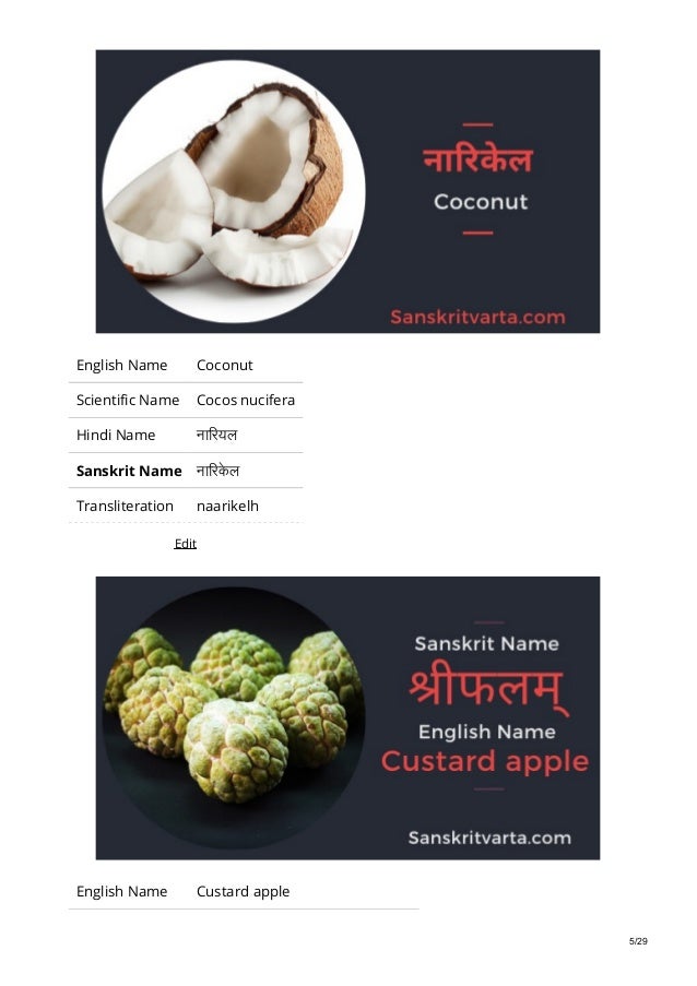 List Of Fruits Name In Sanskrit Hindi And English With Pictures List Of Fruits Name In Sanskrit Hindi And English With Pictures