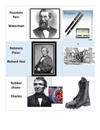 Inventors And Inventions Name List