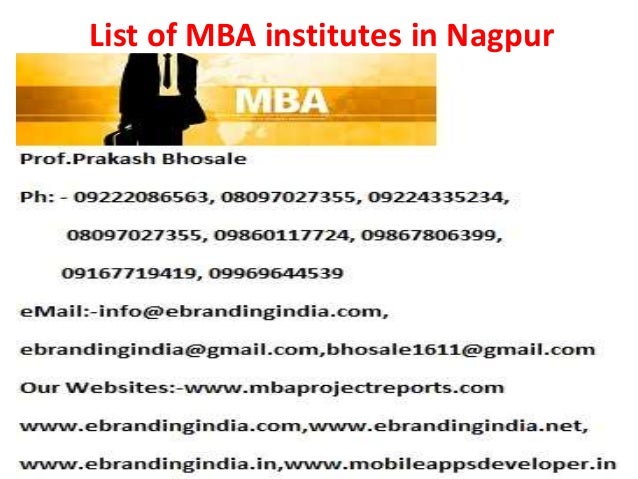 Mba Courses In Nagpur list of mba institutes in nagpur Mba Courses In Nagpur list of mba institutes in nagpur