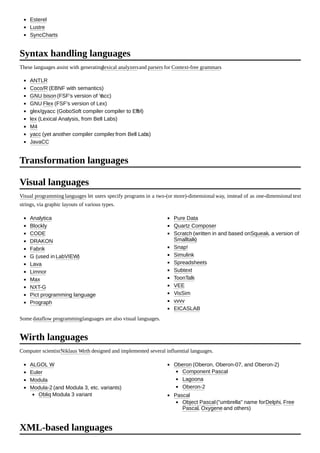 List of programming_languages_by_type | PDF