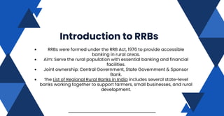 List of Regional Rural Banks in India... | PDF