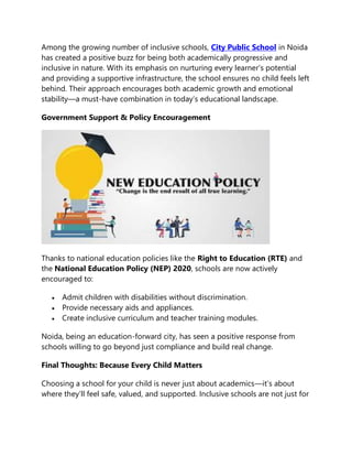 List of Schools in Noida for Special Needs and Inclusive Education.pdf
