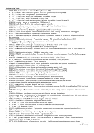Specification Coding Iso International standards | PDF