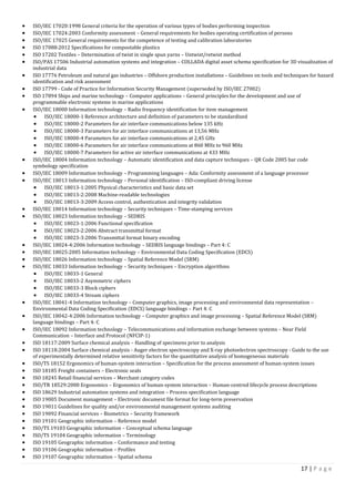 Specification Coding Iso International standards | PDF