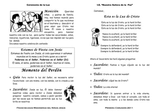Listo!!! libro de ceremonia de la luz | DOC