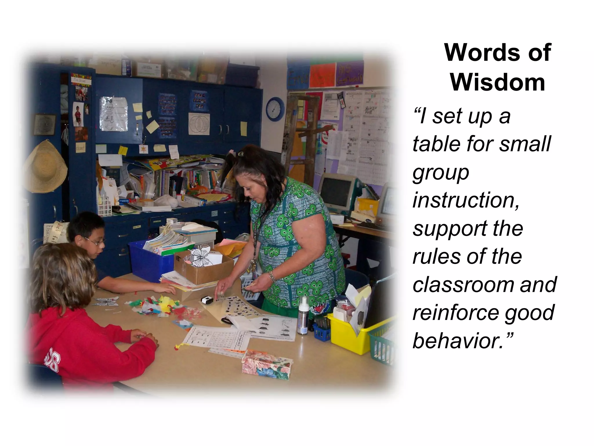 Paraeducators in Inclusive Settings Share Their WIZdom