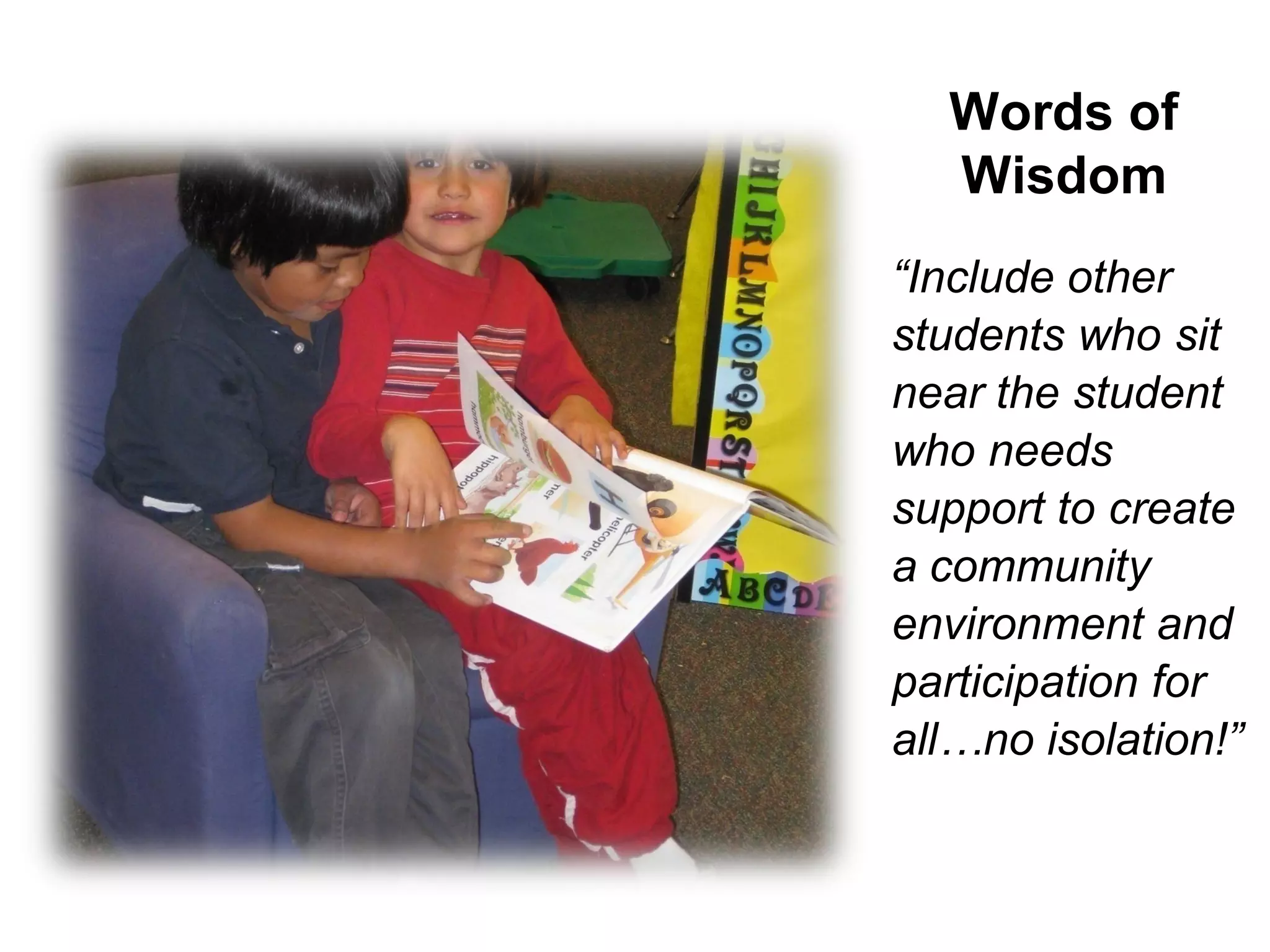 Paraeducators in Inclusive Settings Share Their WIZdom