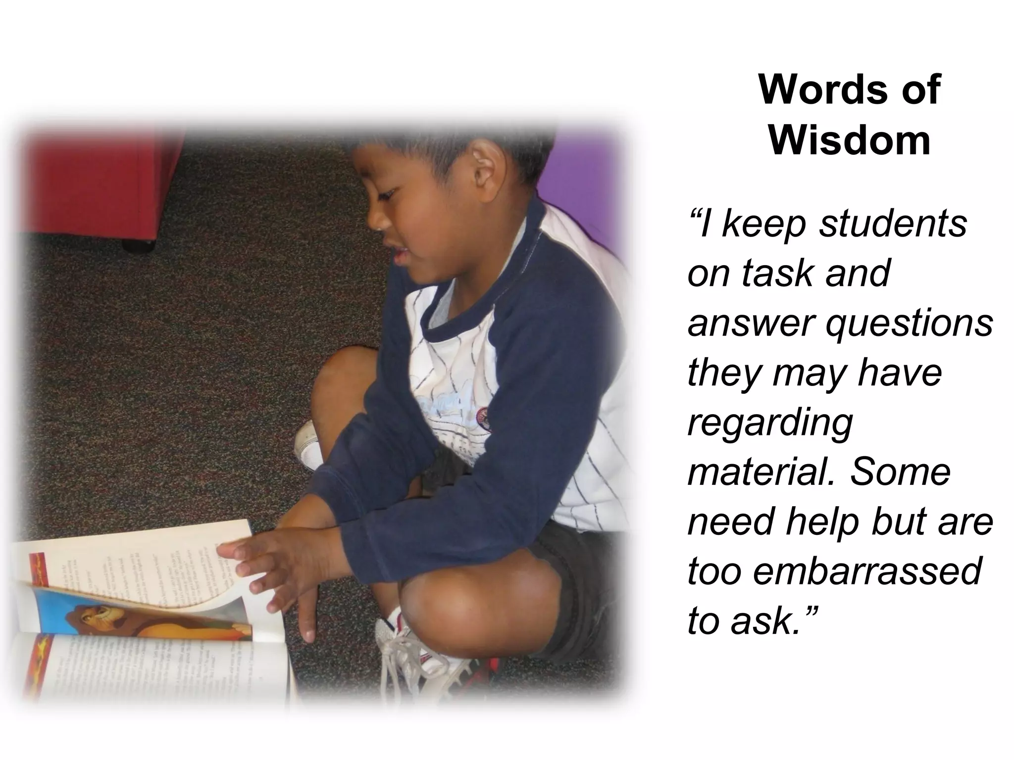 Paraeducators in Inclusive Settings Share Their WIZdom