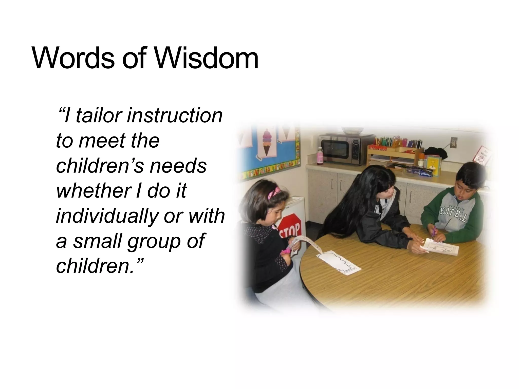 Paraeducators in Inclusive Settings Share Their WIZdom