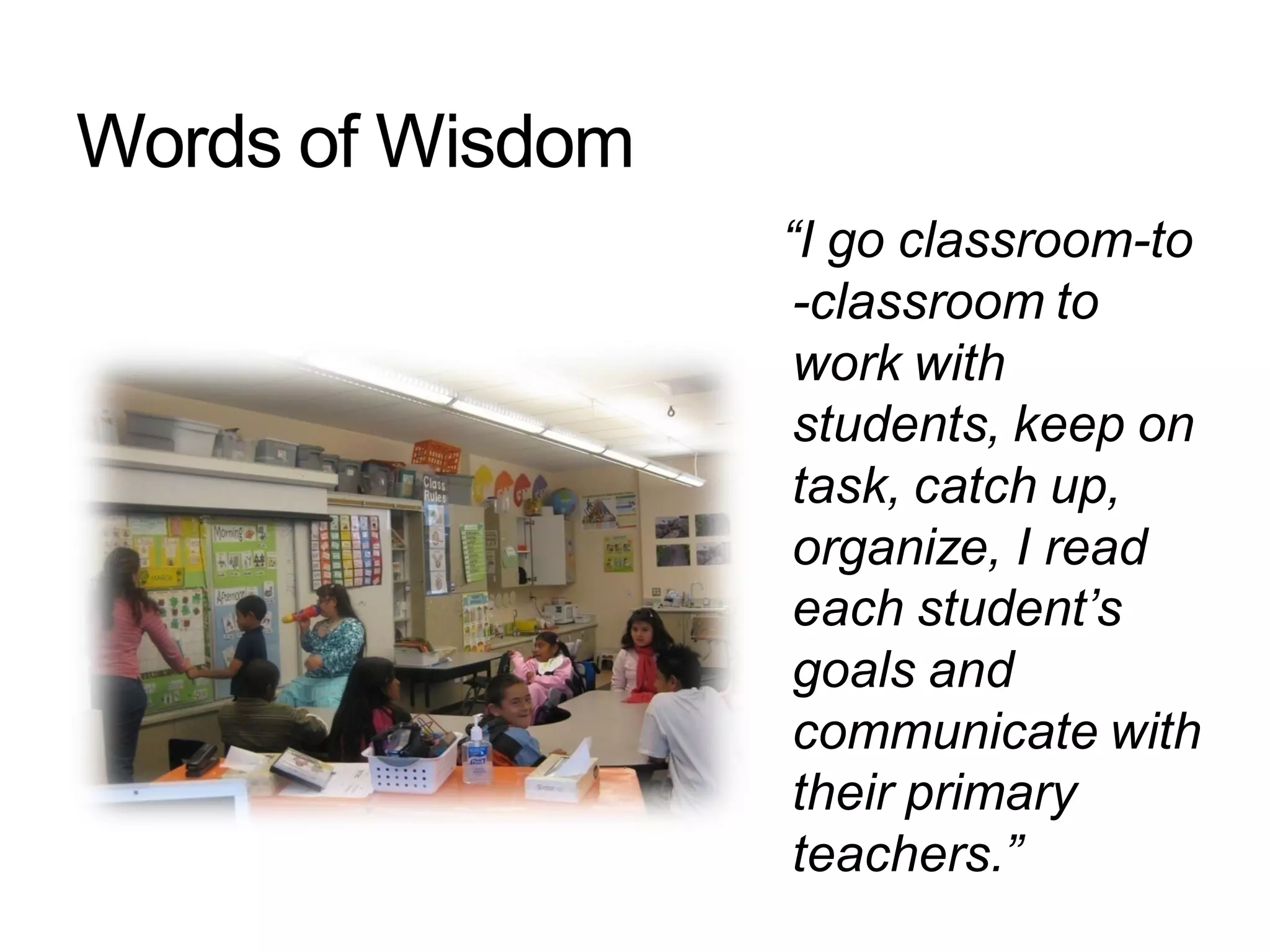 Paraeducators in Inclusive Settings Share Their WIZdom