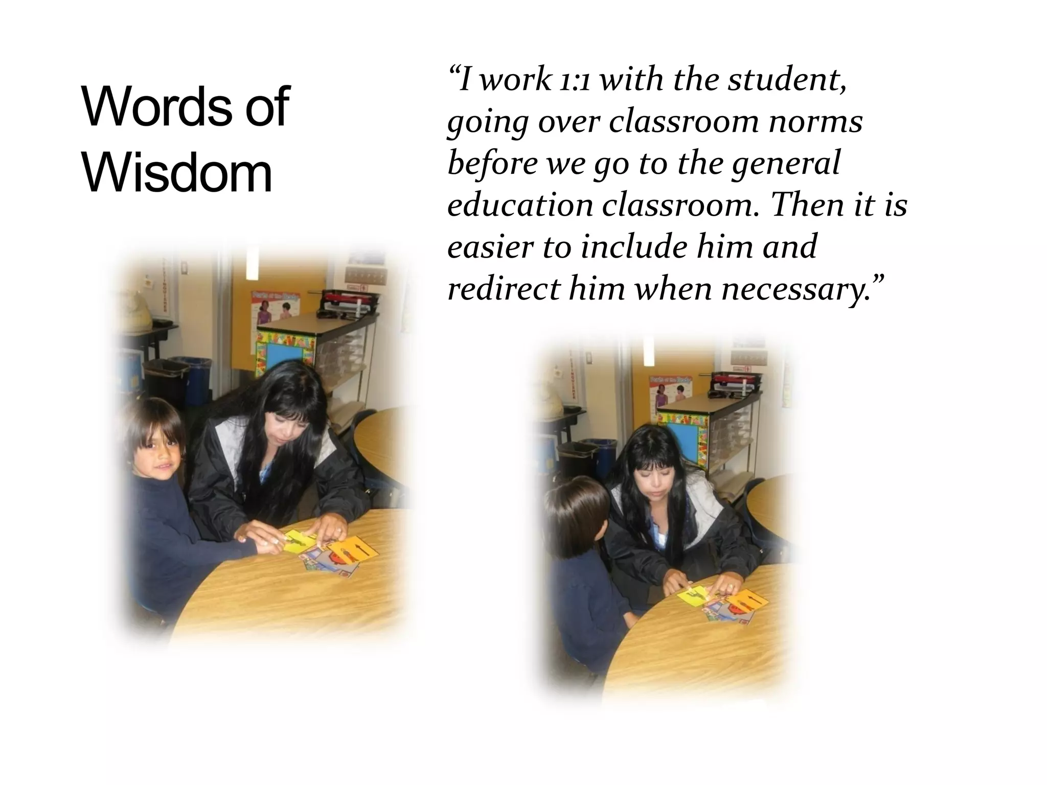 Paraeducators in Inclusive Settings Share Their WIZdom