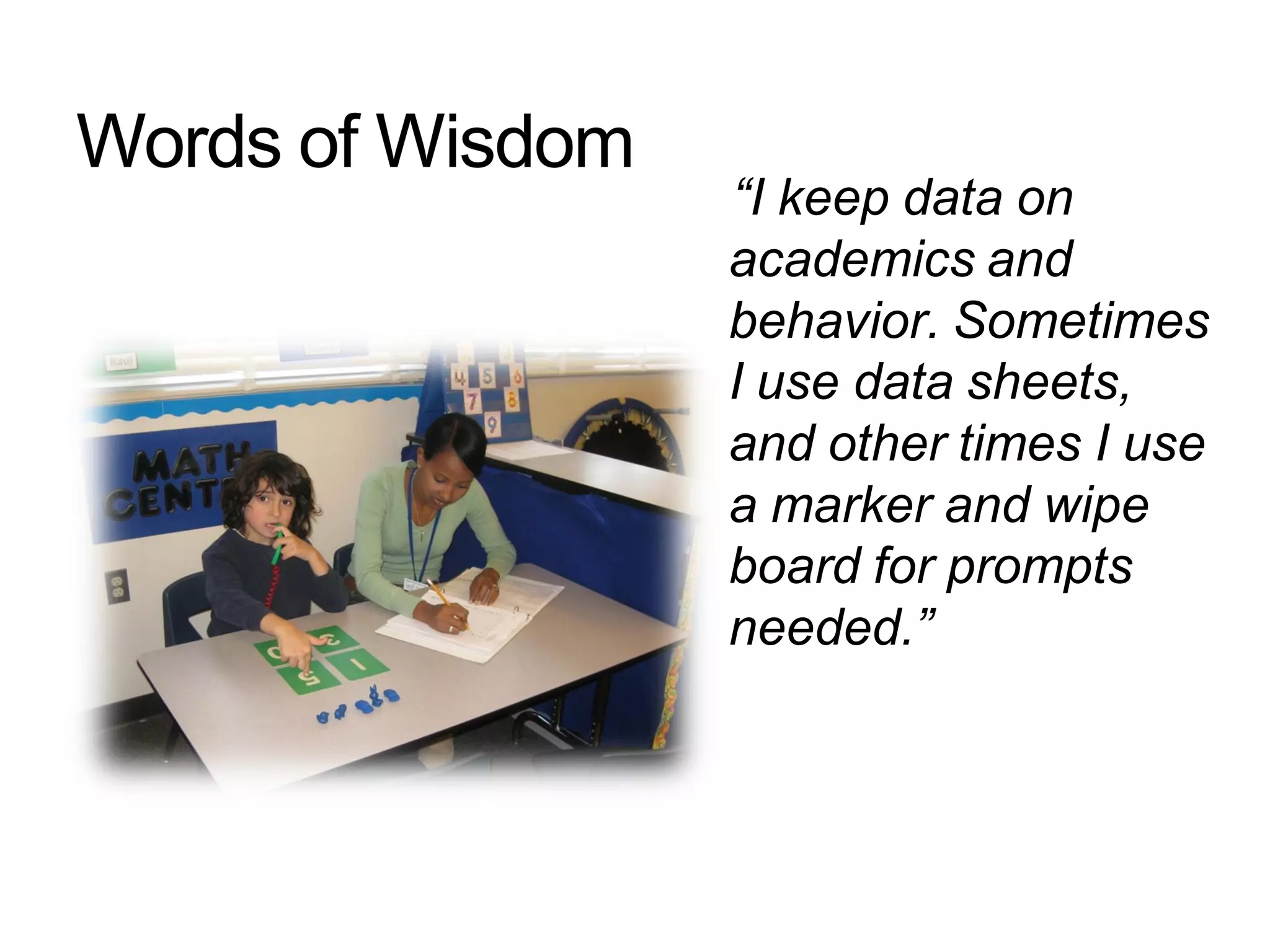 Paraeducators in Inclusive Settings Share Their WIZdom